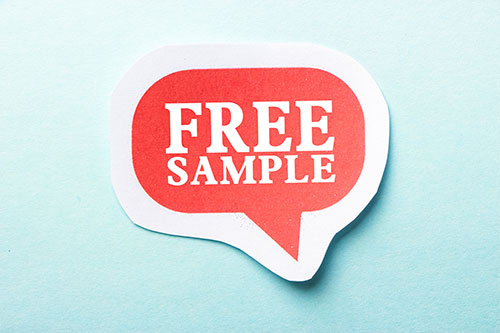 Find Free Sample and Avoid Scams